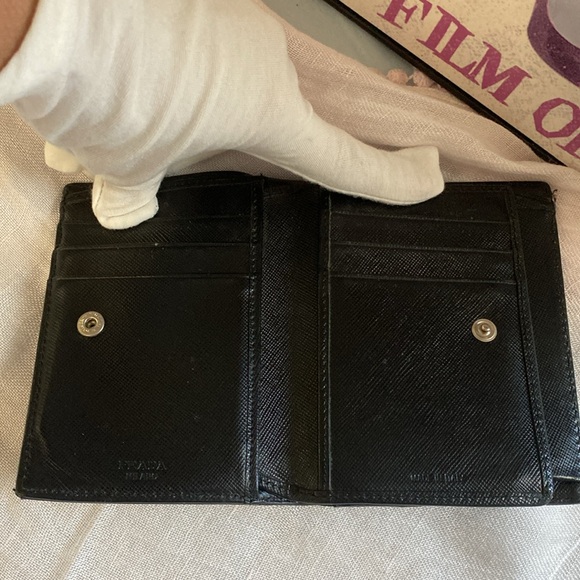 Prada black nylon wallet🌹 - Picture 4 of 14